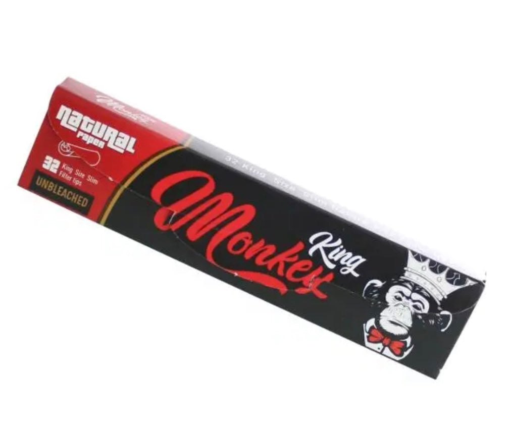 Longpapers Monkey Pack Classic KS ungebleicht Papers Blättchen + Filtertips