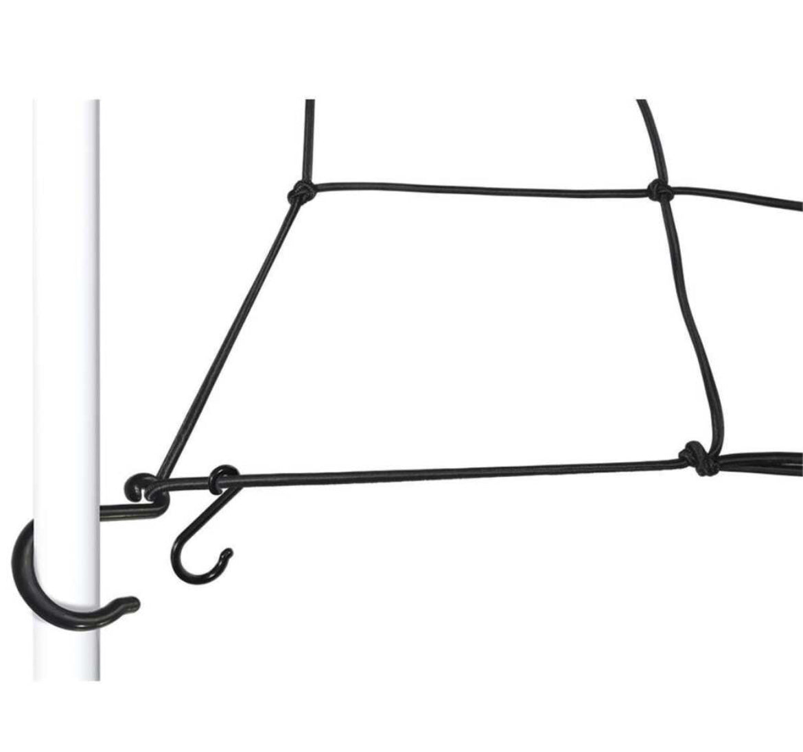 Pronet Ranknetz 60x60–120x120 cm | Pflanzennetz SCROG Netz | Rankhilfe für Growbox, Balkon & Garten | 36 Felder