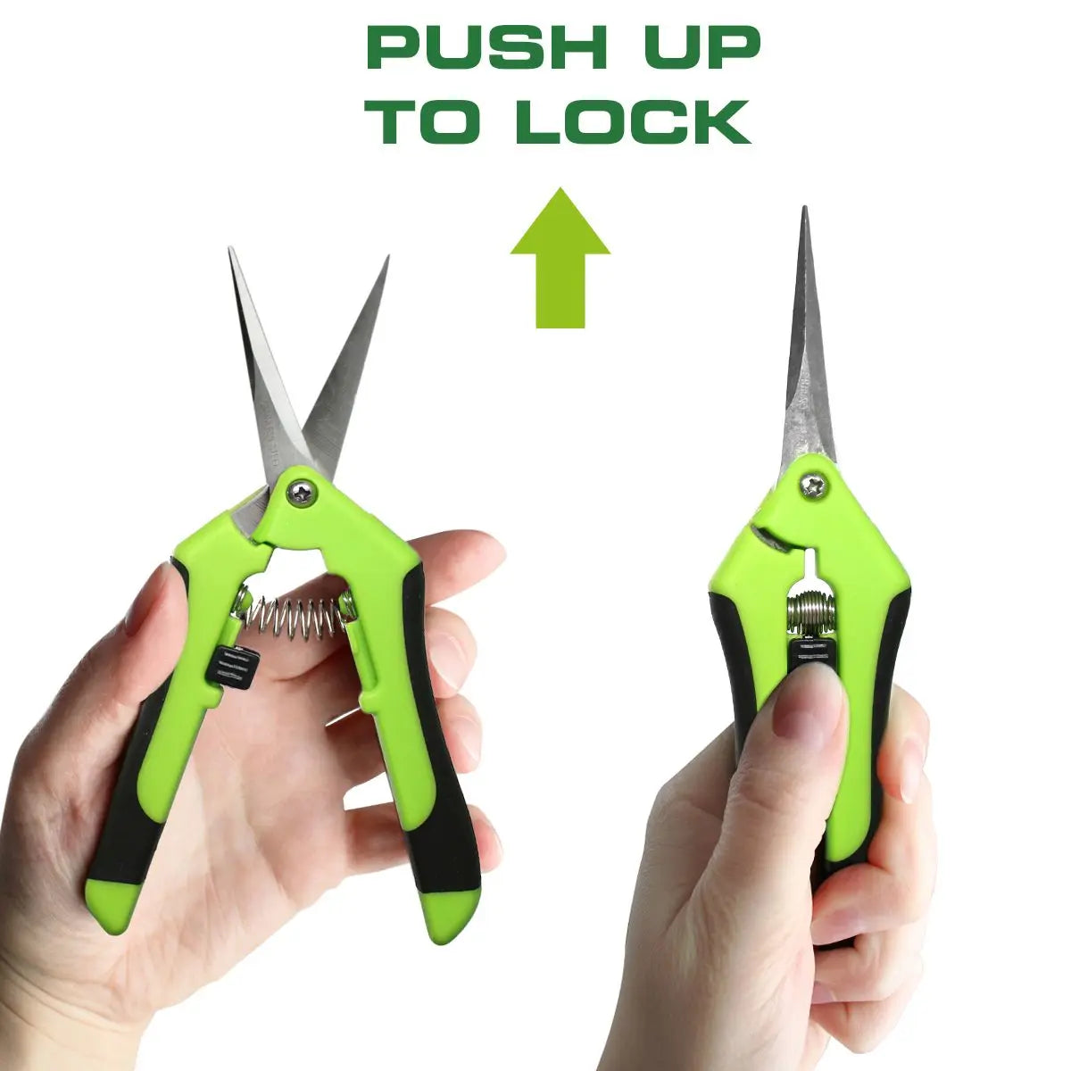 Profi Ernteschere mit gerader Klinge – Präzisionsschere für Pflanzen, Kräuter & Feinschnitt