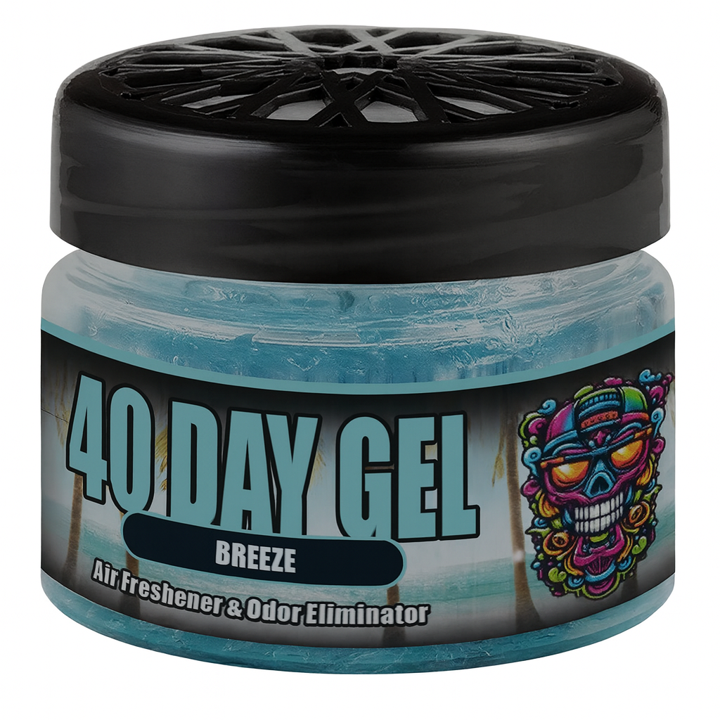 Smell Crusher 40 Days Gel 100ml – Geruchsneutralisierer Gel – New Car Lavender Cherry Breeze