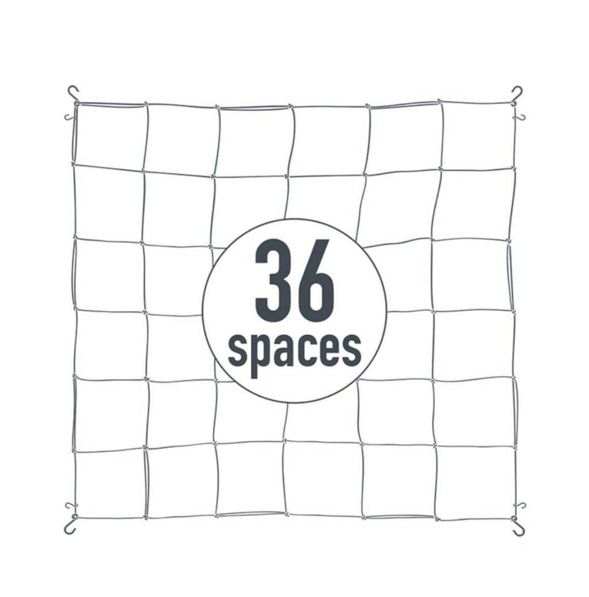 Pronet Ranknetz 60x60–120x120 cm | Pflanzennetz SCROG Netz | Rankhilfe für Growbox, Balkon & Garten | 36 Felder