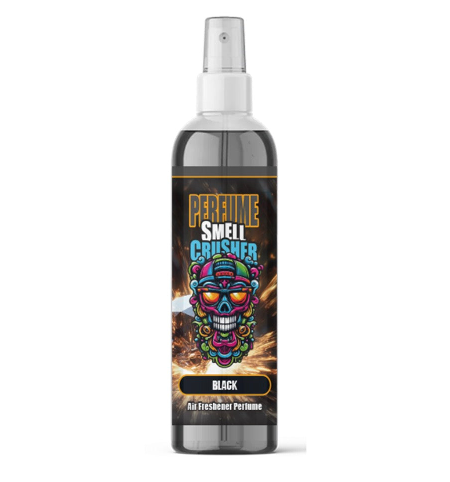SmellCrusher Raumspray 75 ml – 4 Sorten: Lavender, Cherry, Breeze, Black – Starker Premium Duft