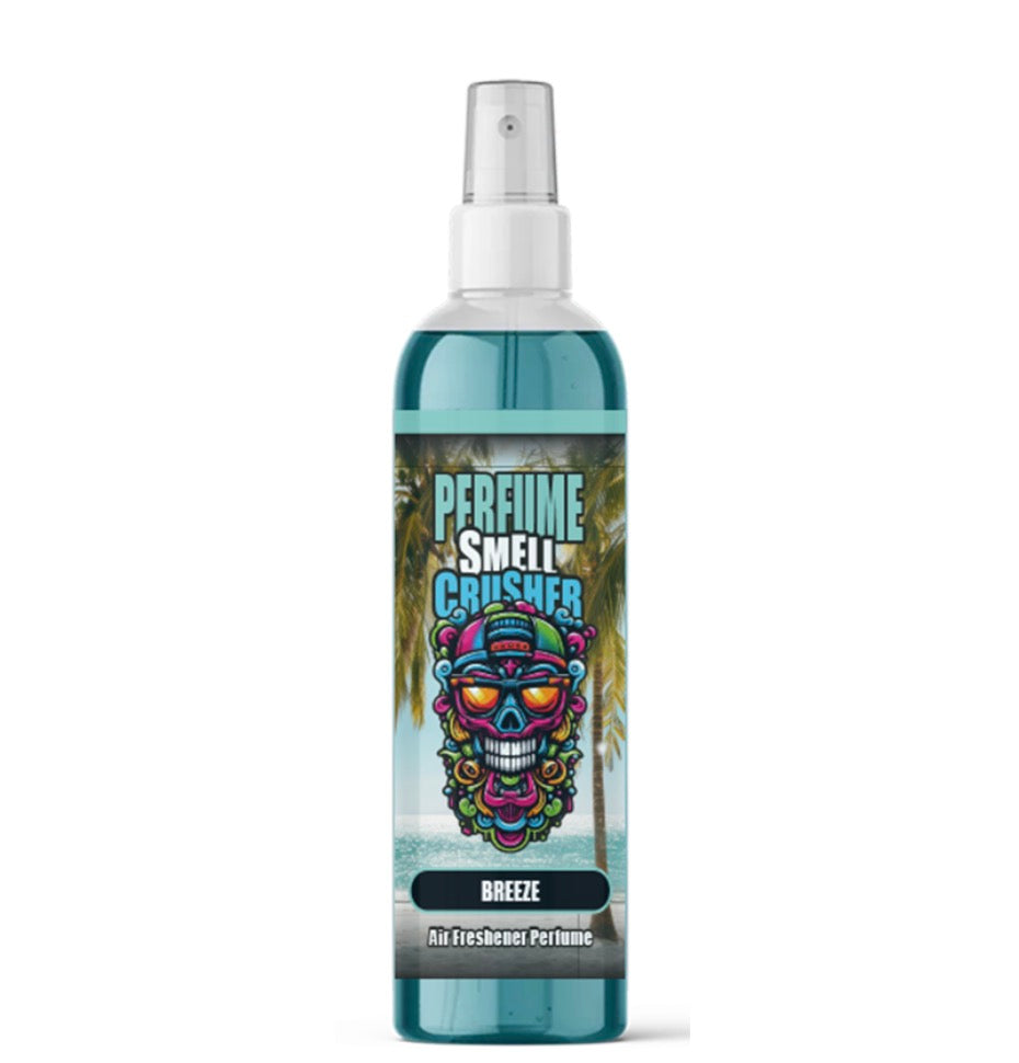 SmellCrusher Raumspray 75 ml – 4 Sorten: Lavender, Cherry, Breeze, Black – Starker Premium Duft