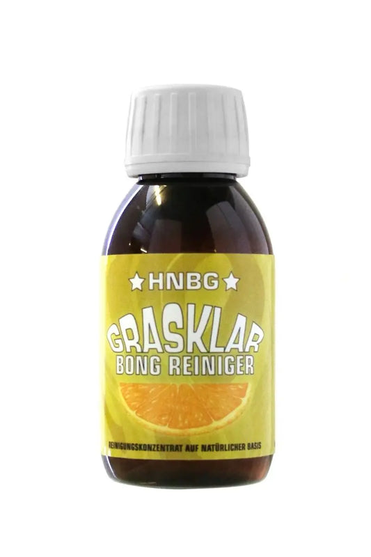 GRASKLAR Bong Reiniger 100ml – Hochkonzentrierter Wasserpfeifen-Reiniger mit Citrus-Power, entfernt Schmutz & Gerüche
