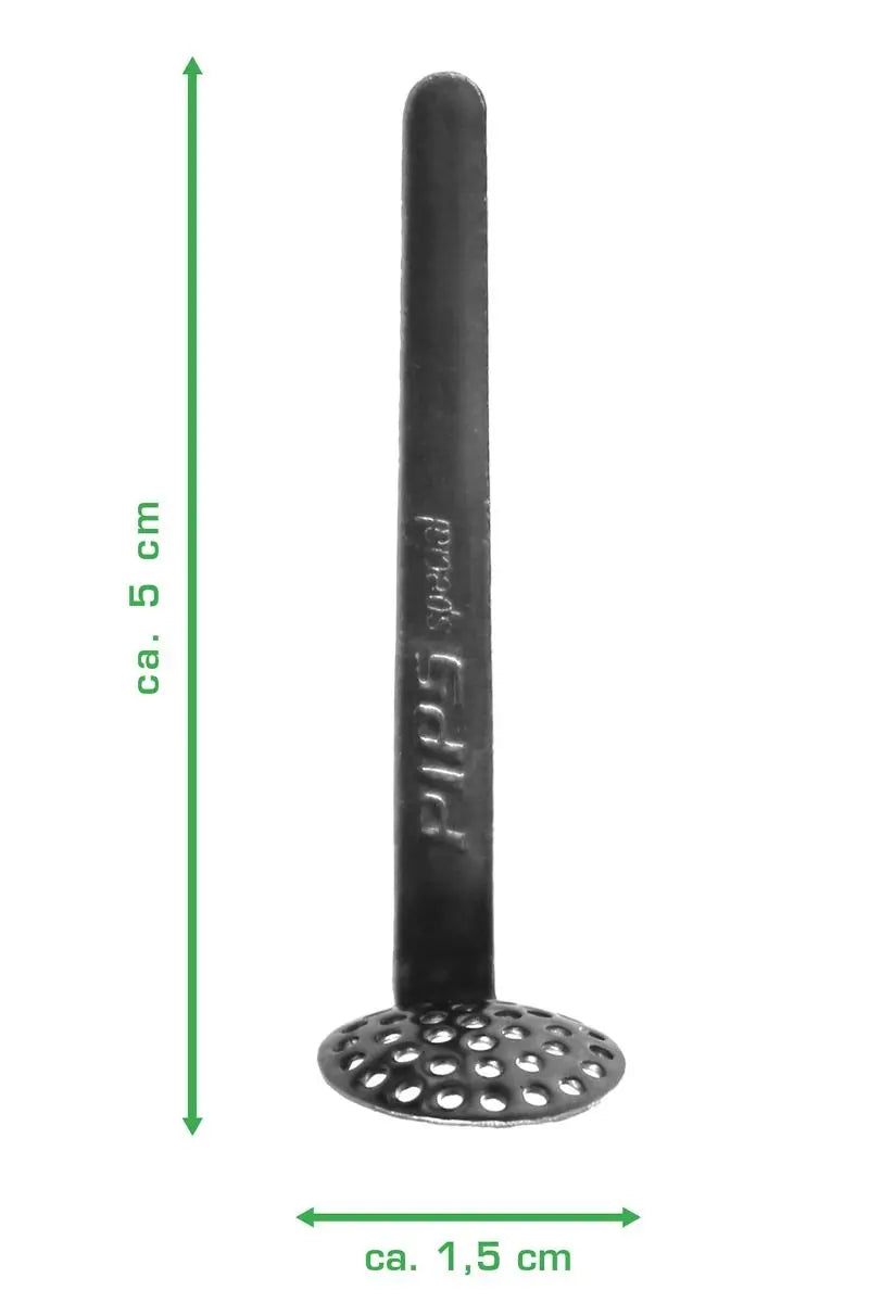 Pips Siebe Edelstahl 12mm & 15mm – 5/10/25/100 Stück – Hochwertige Pfeifensiebe für Pfeifen & Wasserpfeifen