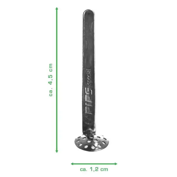 Pips Siebe Edelstahl 12mm & 15mm – 5/10/25/100 Stück – Hochwertige Pfeifensiebe für Pfeifen & Wasserpfeifen