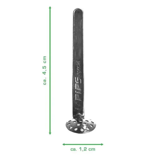 Pips Siebe Edelstahl 12mm & 15mm – 5/10/25/100 Stück – Hochwertige Pfeifensiebe für Pfeifen & Wasserpfeifen