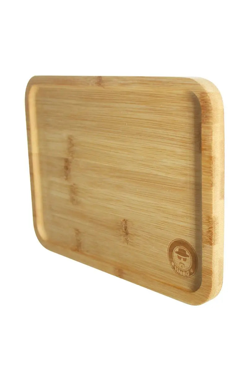 Heisenberg Bambus Rolling Tray – Drehunterlage in 4 Größen (22–36 cm)