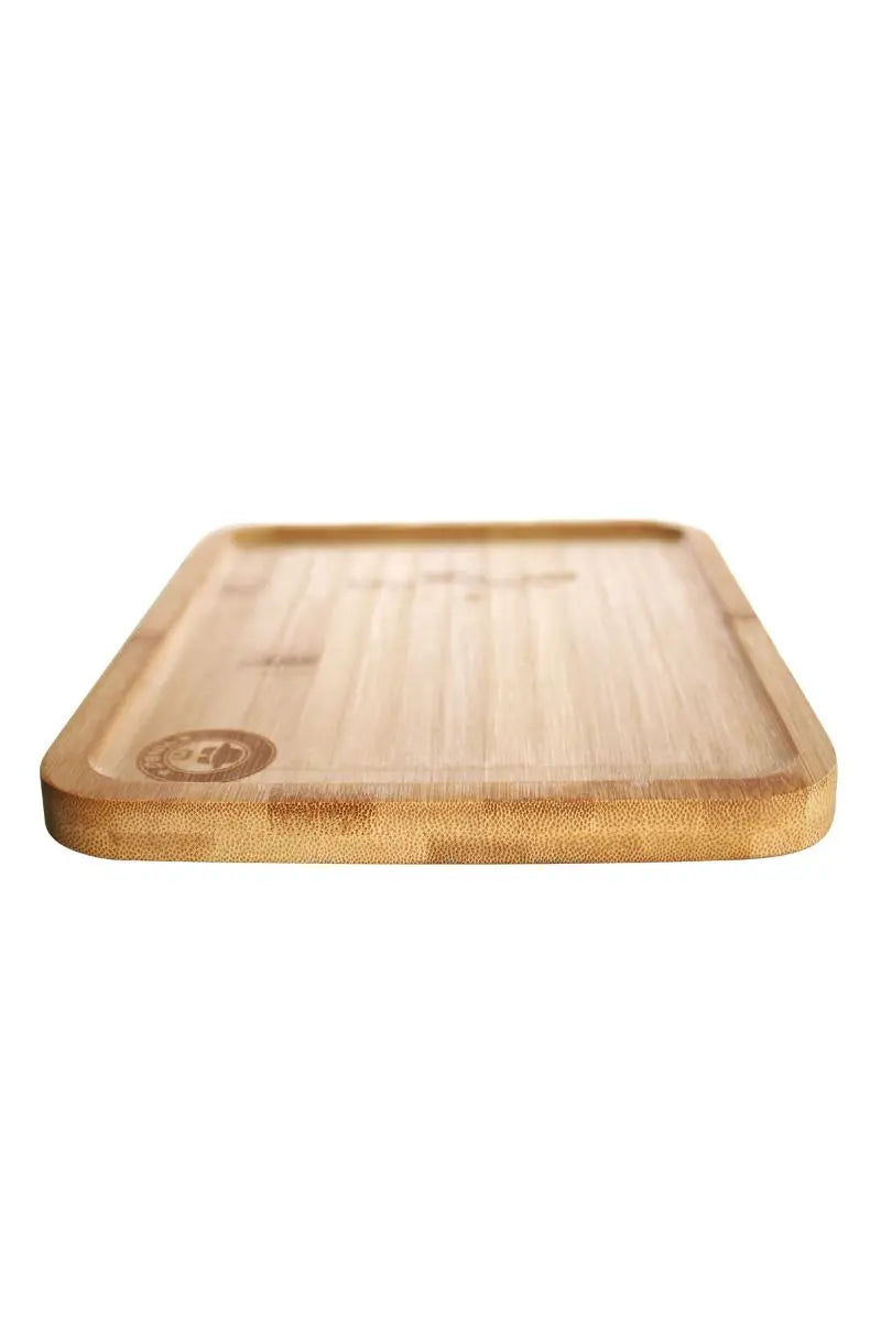 Heisenberg Bambus Rolling Tray – Drehunterlage in 4 Größen (22–36 cm)
