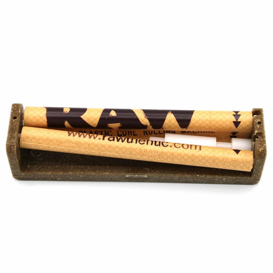 RAW Cone Roller Drehmaschine aus Hanfplastik | Konischer Joint Roller für King Size und 1 1/4 Papers