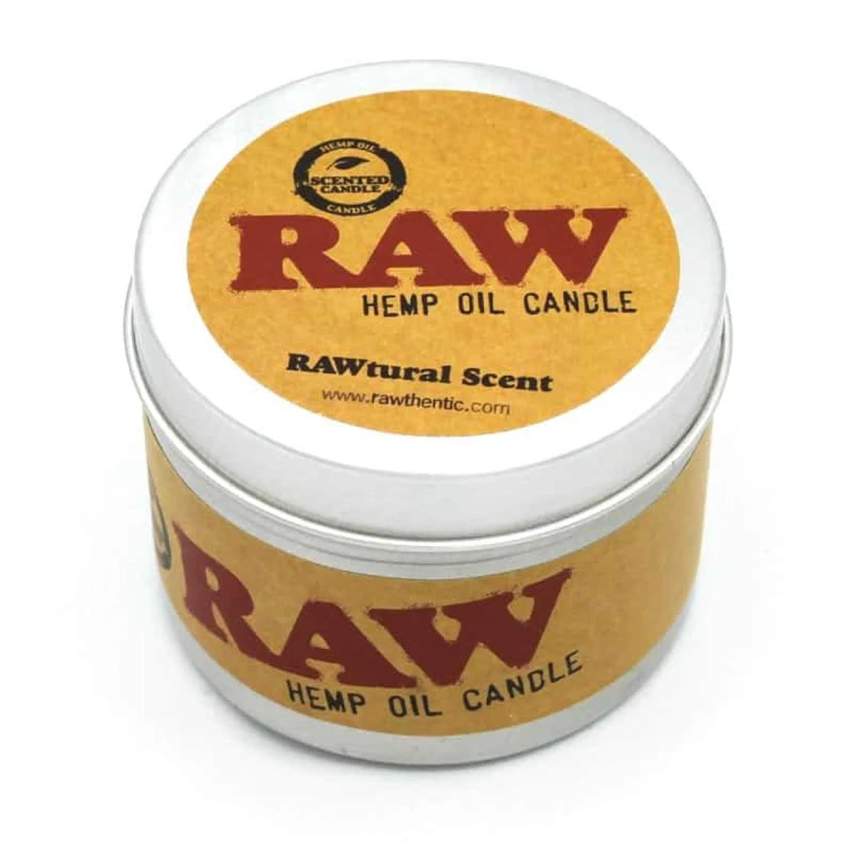 RAW Hemp Oil Candle Duftkerze – natürliche Hanföl Aromakerze mit Vanille & Terpenen