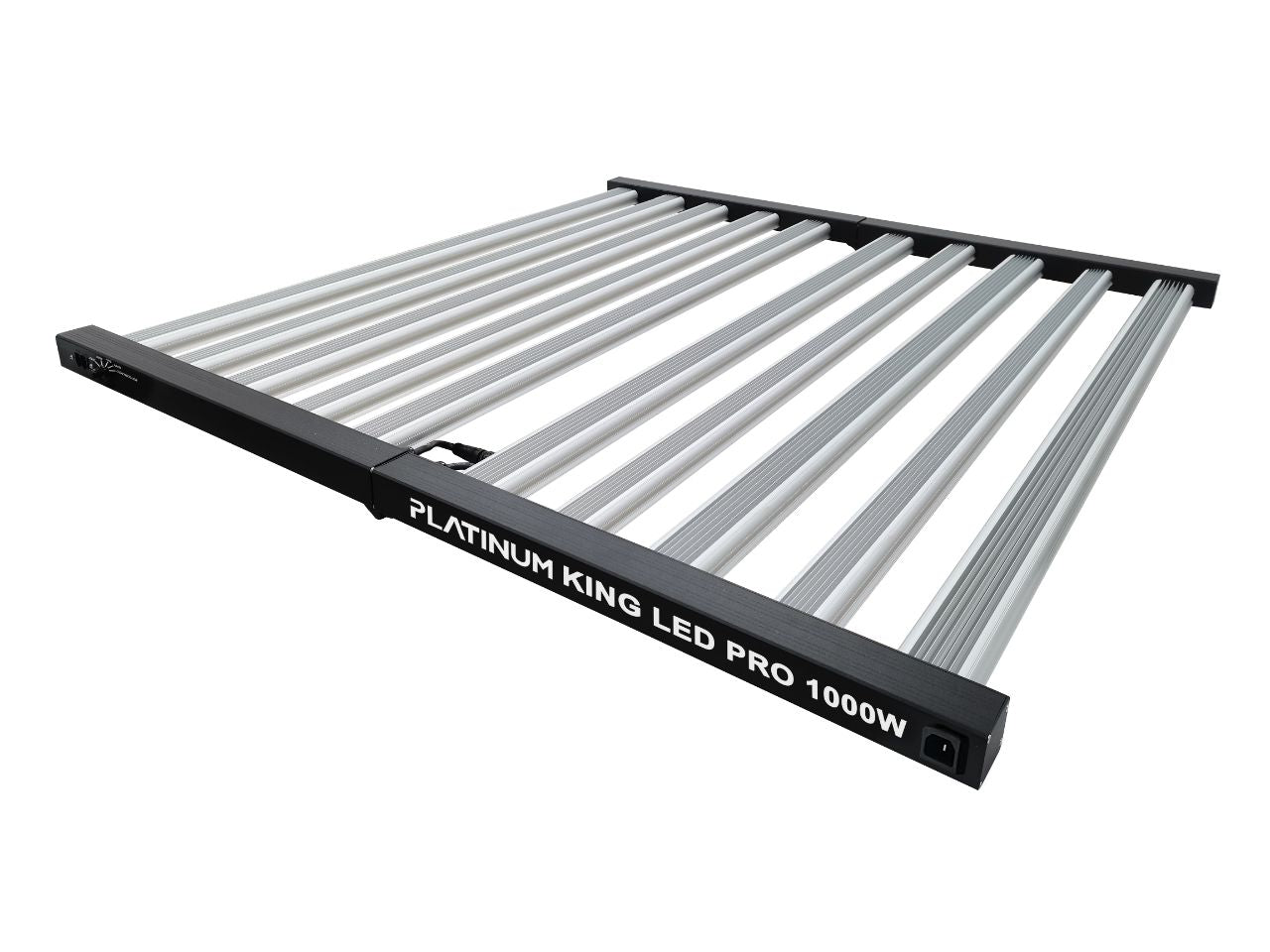 King LED PL Schwarz 1000W Grow Lampe – Full Spectrum LED mit integriertem Treiber | 2750 µmol/s | Profi Pflanzenbeleuchtung