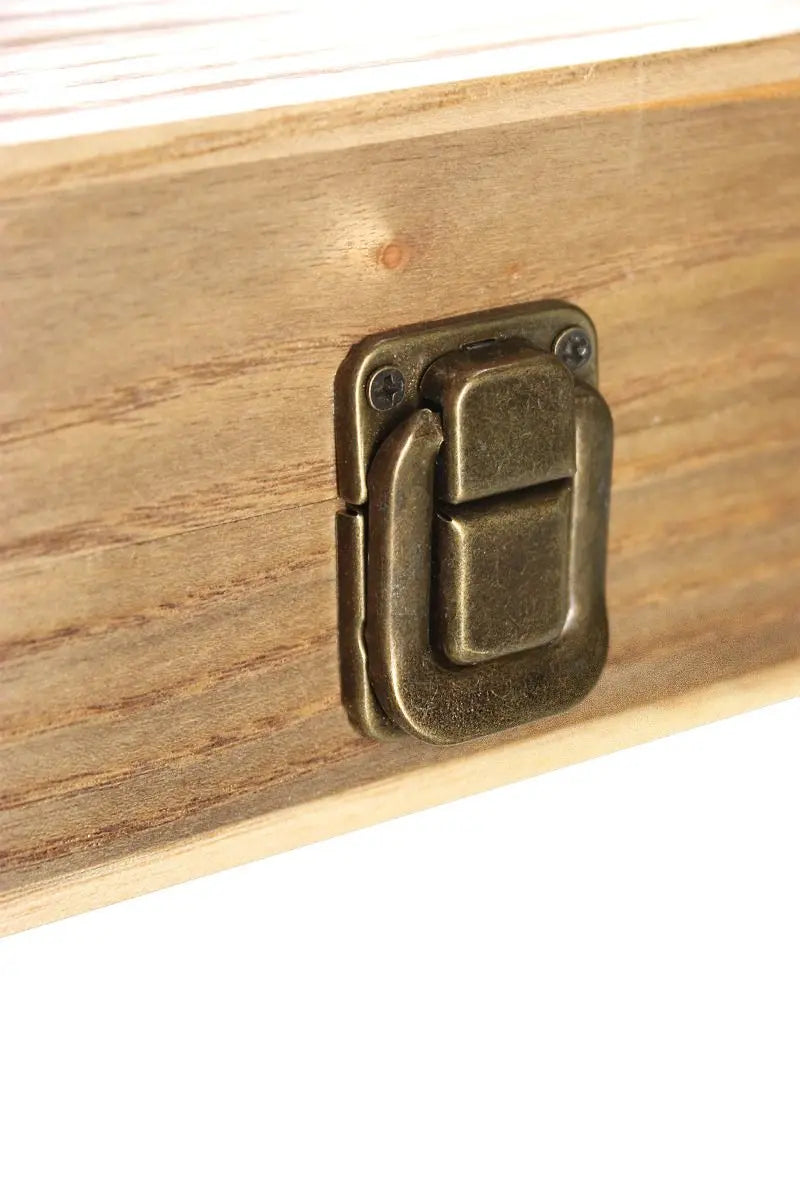 Lary Holz Drehbox – Personalisierbare Rolling Box für Papers, Tips & Zubehör