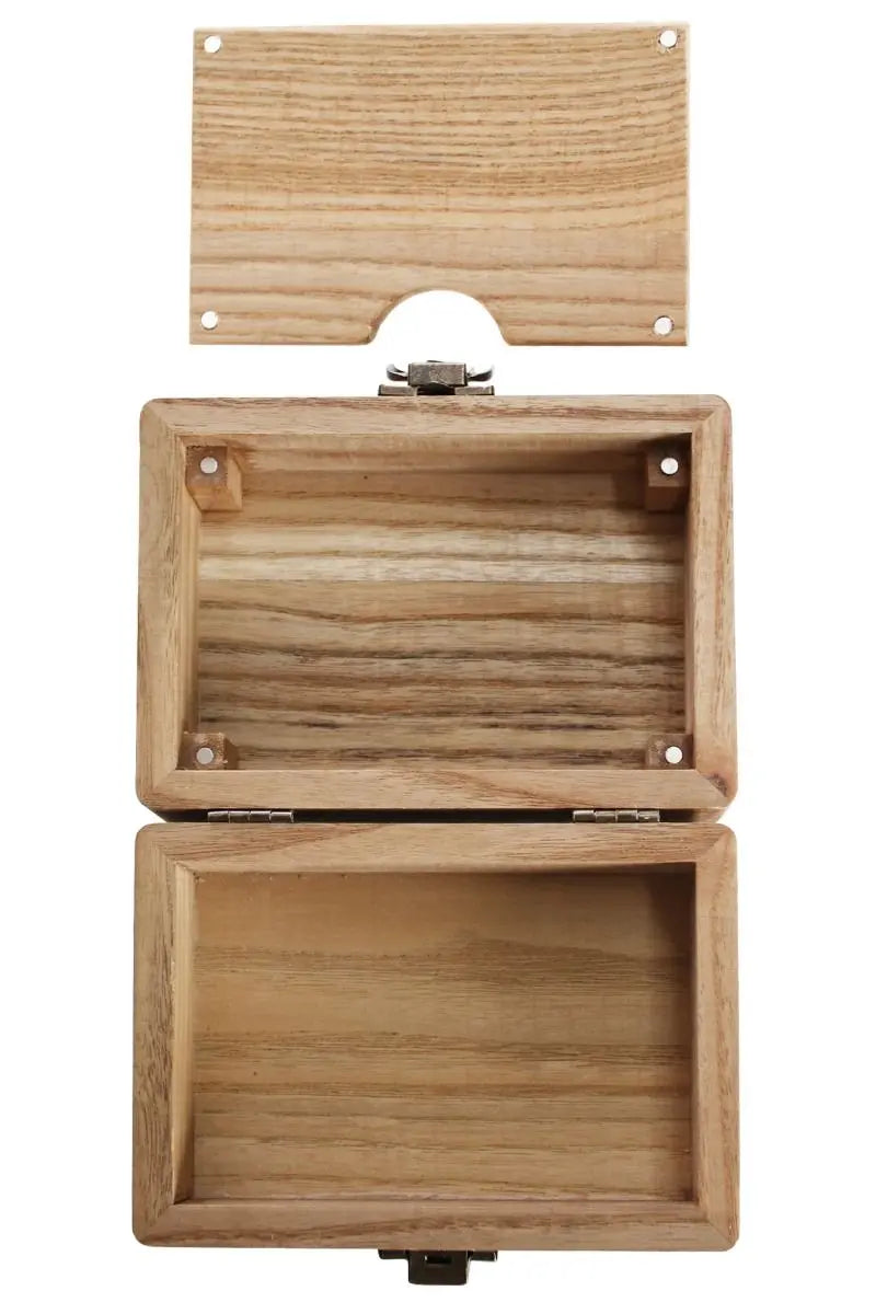 Lary Holz Drehbox – Personalisierbare Rolling Box für Papers, Tips & Zubehör