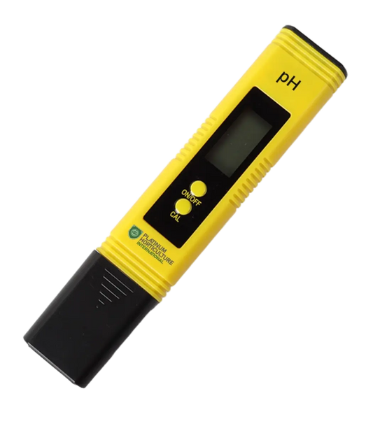 Platinum Horticulture pH Pen Kompaktes pH Messgerät fuer Grow und Hydroponik