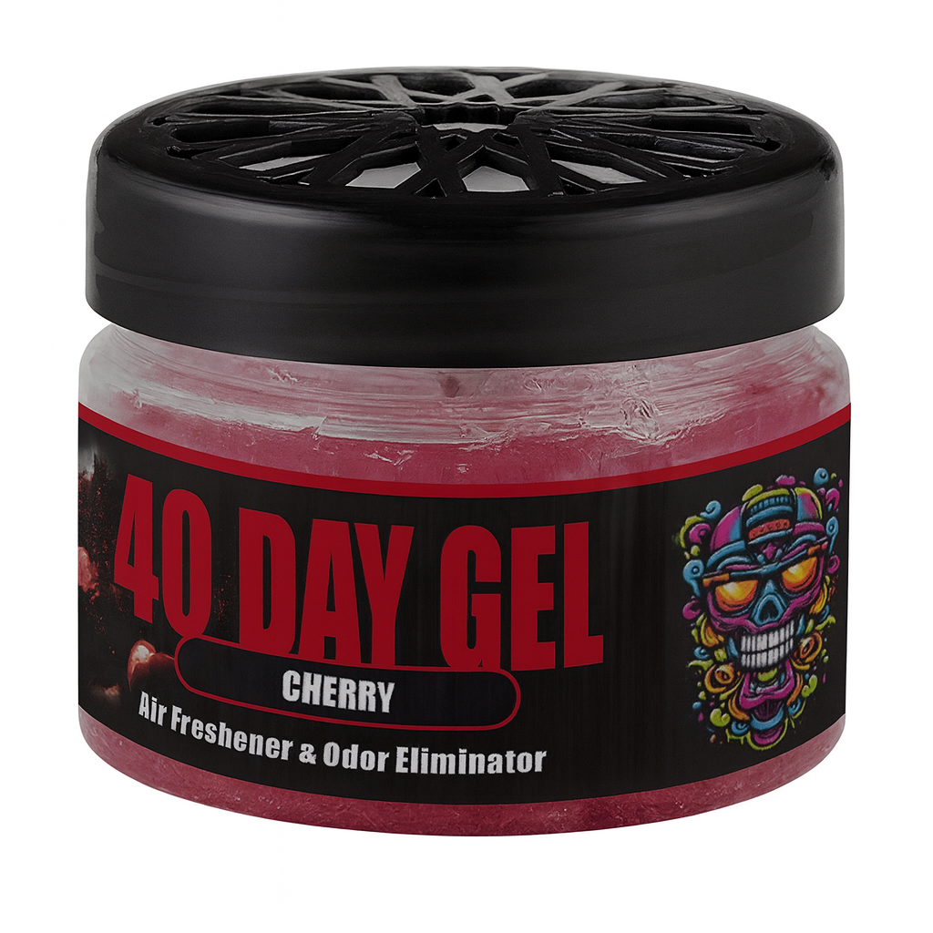 Smell Crusher 40 Days Gel 100ml – Geruchsneutralisierer Gel – New Car Lavender Cherry Breeze