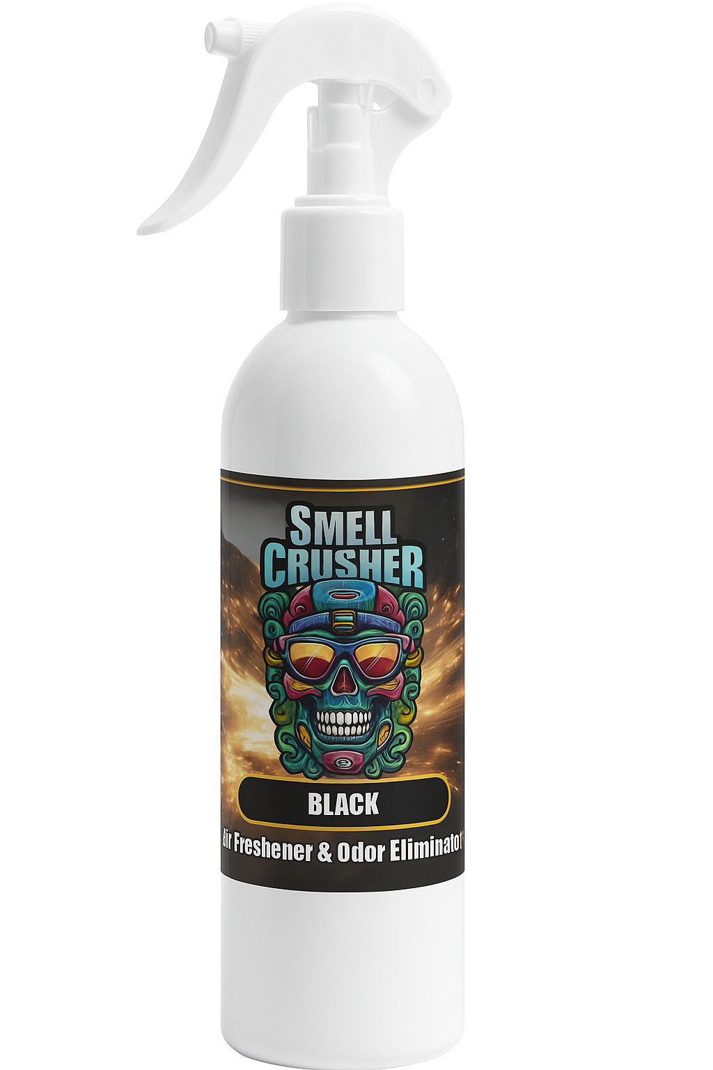 SmellCrusher Absorb 250ml – Starker Geruchsentferner Spray | Anti-Tabak, Auto Duft, Raumduft, Geruchskiller gegen Rauch & Tiergerüche