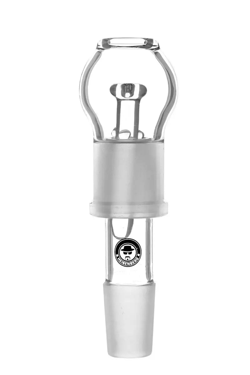 Oil Connector Set fuer Bong 14.5 und 18.8 3 teiliges Dabbing Zubehoer Glas Oelnagel Dome Adapter Heisenberg kompatibel