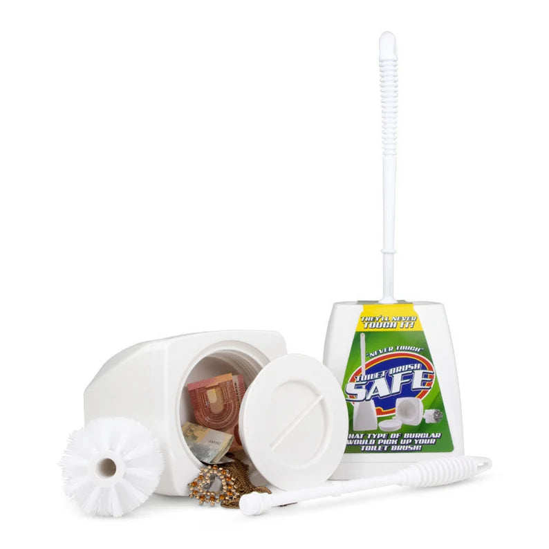 Toilet Brush Safe Versteck | Geheimversteck als Toilettenbürste | Diskrete Aufbewahrungsbox mit Geheimfach