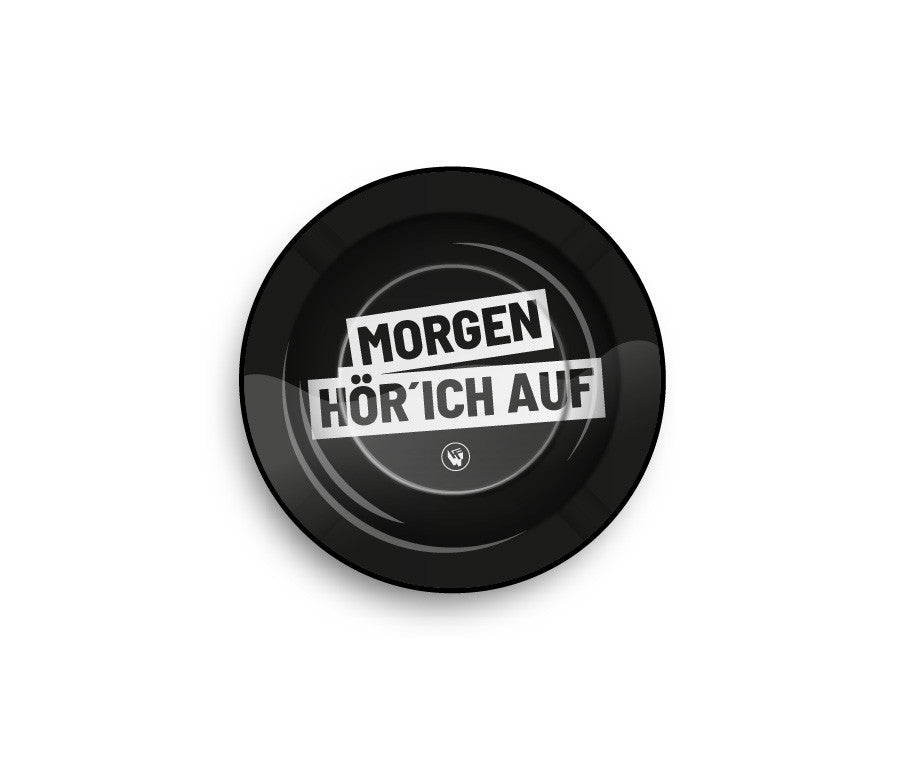 FIRE-FLOW™ Metall Aschenbecher Ø135mm – Rund & Flach – Mehrere Designs zur Auswahl – Rauch Zubehör Tisch Ascher 13,5 cm
