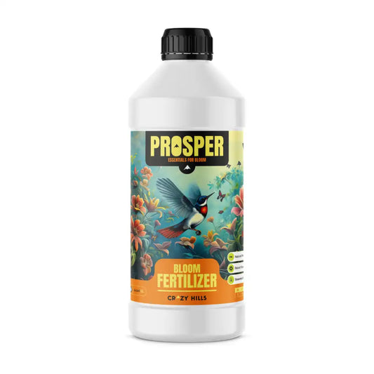 Crazy Hills Prosper Blütedünger | Organischer PK Dünger für Erde, Coco & Hydro | 1L & 5L Varianten